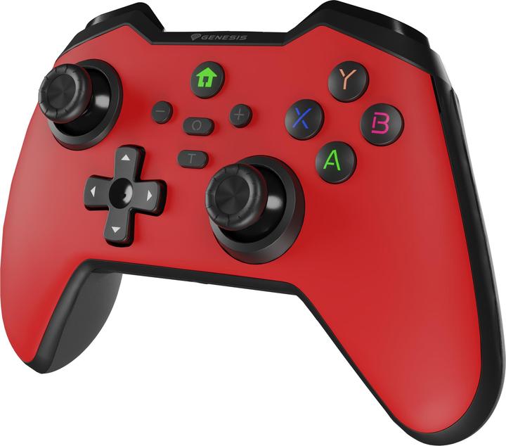 Produktbild Genesis Gamepad MANGAN 400 kabelgeb. rot/schwarz (Android, iOS, PC, Switch, Mac)