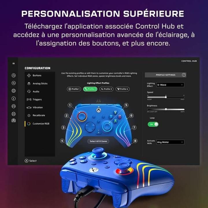 Produktbild Turtle Beach Afterglow Wave Wired Controller (PC, Xbox Series S, Xbox Series X)