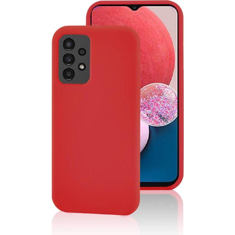 Fongex Galaxy A13 - Pure Touch Silikonhülle rot (Samsung Galaxy A13), Smartphone Hülle, Rot