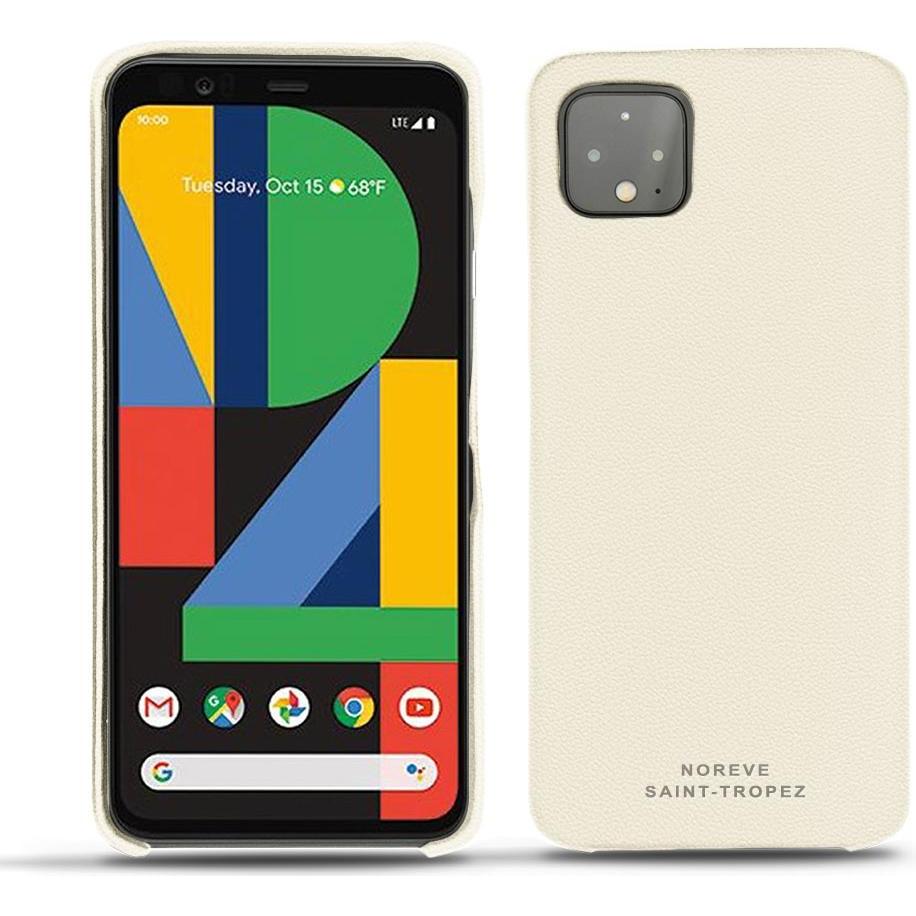 Noreve Lederschutzhülle (Google Pixel 4), Smartphone Hülle, Weiss