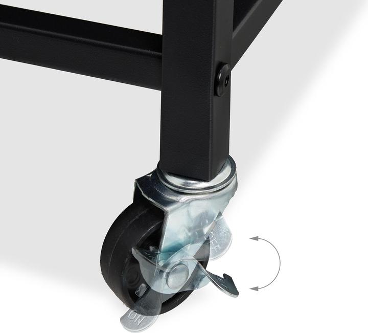 Actual product image Relaxdays Wäschekorbregal
