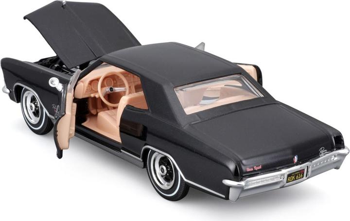Produktbild Maisto Buick Riviera 1965 1/24 schwarz