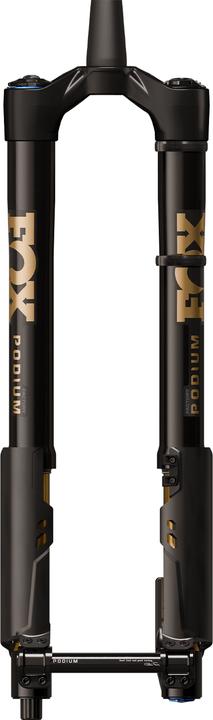 Actual product image Fox INV Podium Factory Suspension Fork, Grip X2, 170mm, 29", 68HT, black ano/kashima (170 mm, Air)