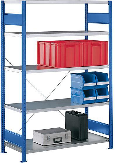 Actual product image eurokraft pro Boltless shelving unit, single row