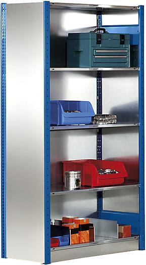 Actual product image eurokraft pro Boltless shelving, single row