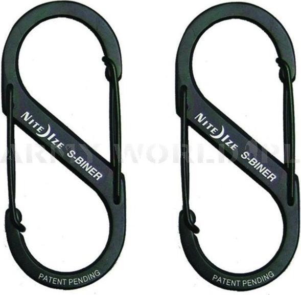 Produktbild Nite Ize Karabiner S-Biner Dual #1 Edelstahl 2 Stück (SB1-2PK-01)