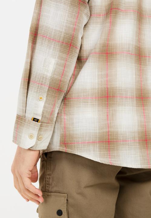 Produktbild Camel Active Kariertes Langarmhemd aus Baumwolle (XXL)