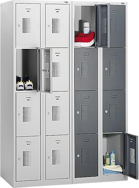 Immagine prodotto eurokraft basic Armadietto con serratura a cilindro (80 cm, 180 cm)