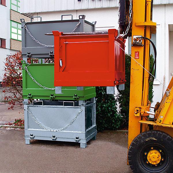 Actual product image kaiserkraft Hinged bottom container