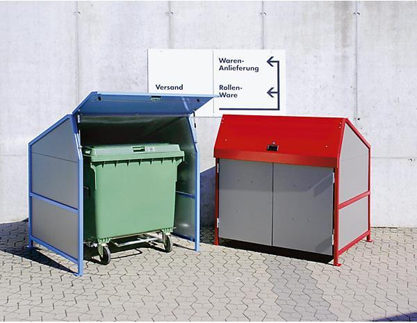Actual product image eurokraft pro Garbage can enclosure