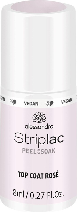 Alessandro Striplac Top Coat Rosé (Rosa, Top Coat)