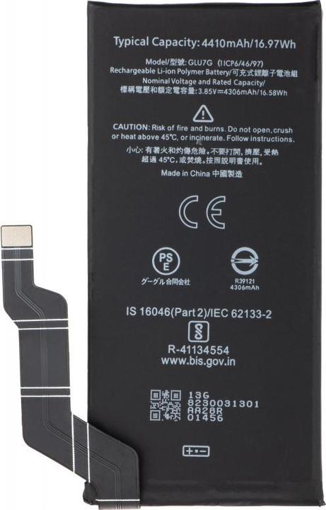 Aftermarket Akku GLU7G für Pixel 6a