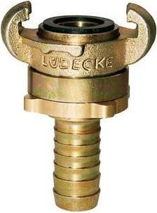 Produktbild Magni MODY-Schlauchkupplung DIN 3238, Temperg. Tülle 25mm, 1" LÜDECKE (Schlauchkupplung, 25 mm)