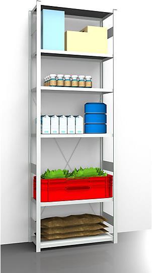 Produktbild eurokraft pro Hygiene-Steckregal