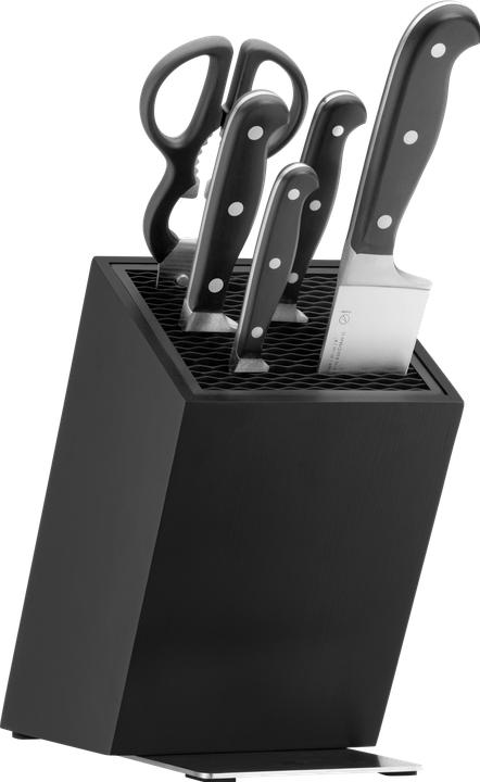 Actual product image WMF Knife advantage set 6-piece SPITZENKLASSE PLUS with FlexTec knife block black
