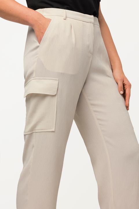 Actual product image Ulla Popken Flared Leg Cargo Pants (42, 44)