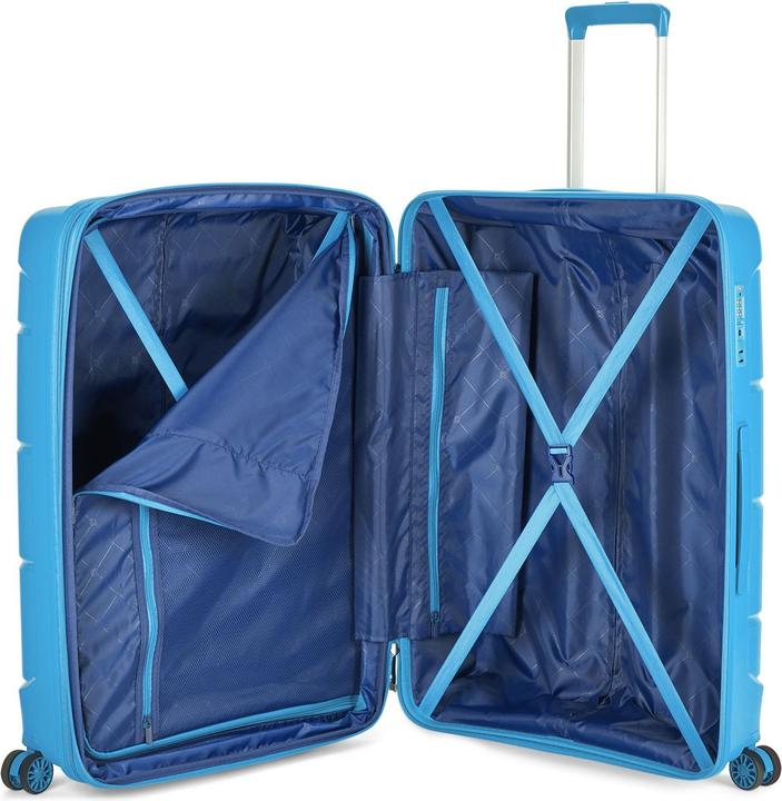 Actual product image Modo by Roncato Starlight 3.0 4 Rollen Trolley 75 cm mit Dehnfalte (110 l)