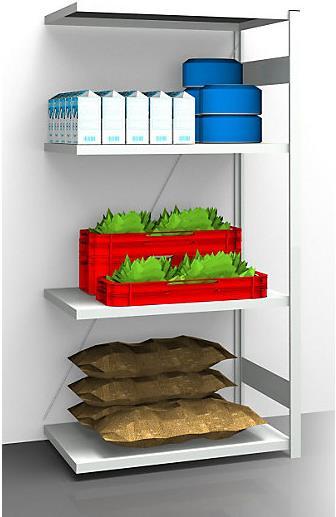 Image du produit eurokraft pro Étagères hygiéniques sans boulons
