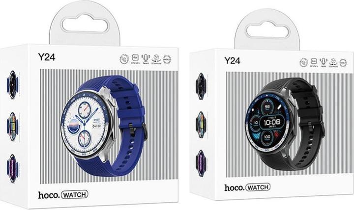Actual product image Hoco Other Computer Accessory smartwatch with call function AMOLED Y24 black