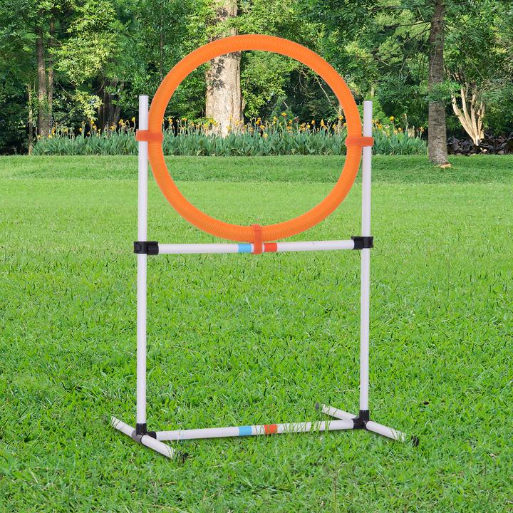 Actual product image PawHut Dog Training Set with Jumping Ring (Agility)
