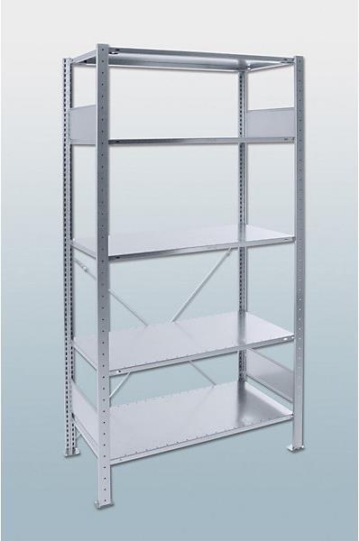 Actual product image eurokraft pro Boltless shelving, single row