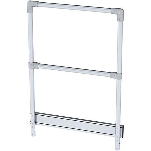 Thumbnail - kaiserkraft, Lagerbehälter, Geländer stirnseitig für Arbeitspodest fahrbar stirnseitig 800 mm