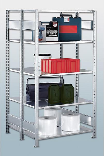 Actual product image eurokraft pro Boltless shelving, double row