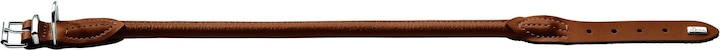 Actual product image Hunter Collar Round & Soft, Elk, Cognac (M, Dog, General)