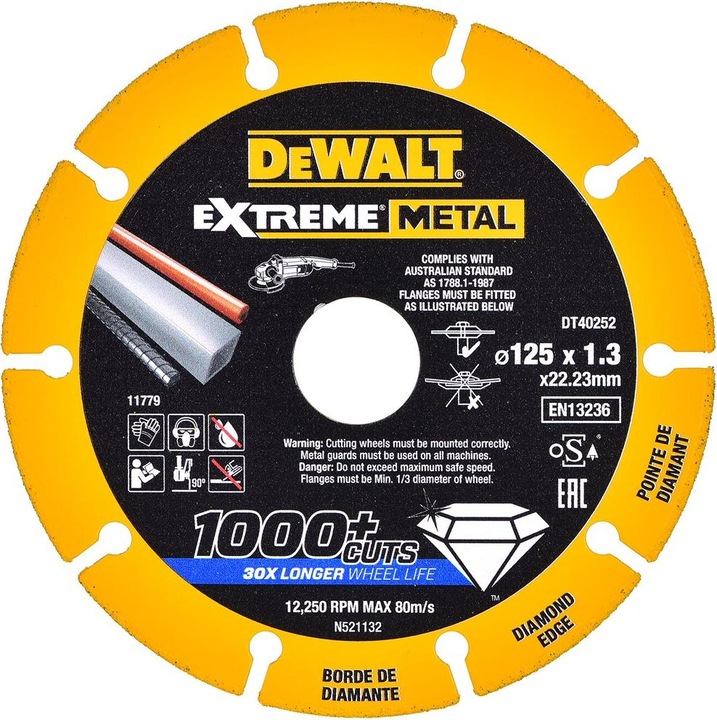 Image du produit DeWalt DCG405P3 (125 mm)