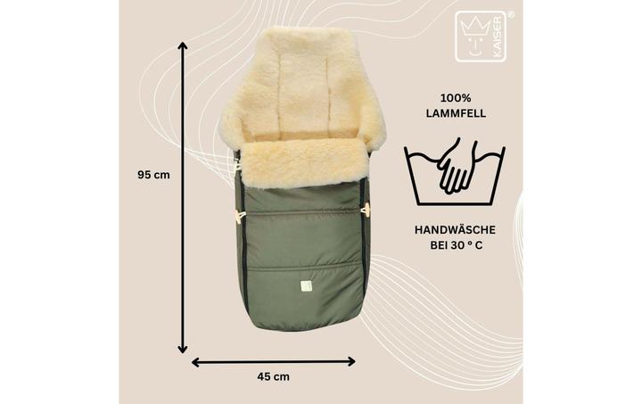 Produktbild Kaiser DOUBLAS 2.0 Lammfell Fusssack