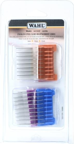 Actual product image Moser 1233-7190 Attachment comb set slideon (Dog)