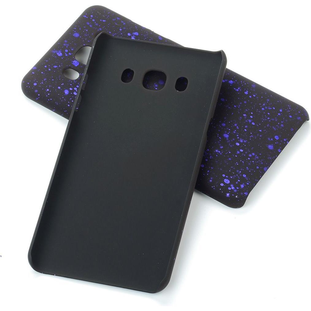 Thumbnail - König Design Handy Hülle Schutz Case Bumper Etuis für Samsung Galaxy J5 2016 3D Sterne Lila (Samsung Galaxy J5 (2016)), ...