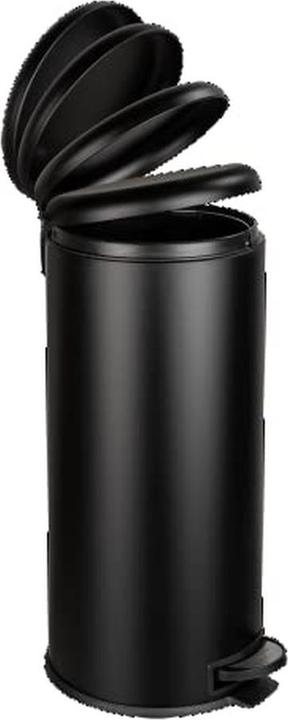 Produktbild Wenko Treteimer Leman Easy Close 30 Liter schwarz matt (30 l)