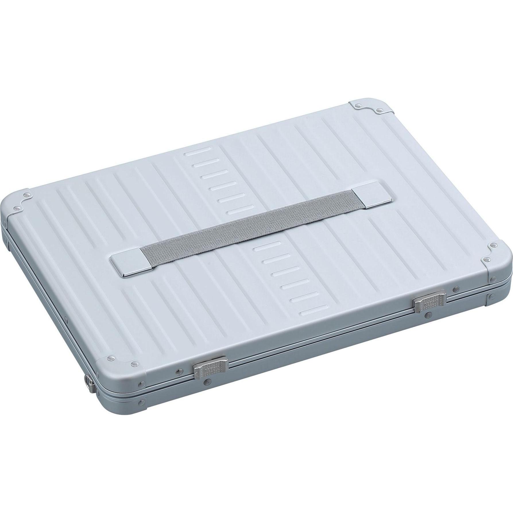 Thumbnail - Aleon Aluminium Laptop Sleeve 13" (15"), Notebooktasche, Silber