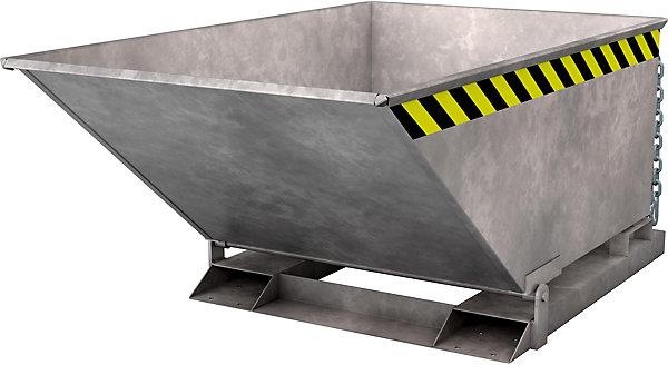 Image du produit eurokraft pro Benne basculante avec mécanisme de pliage (400 l)