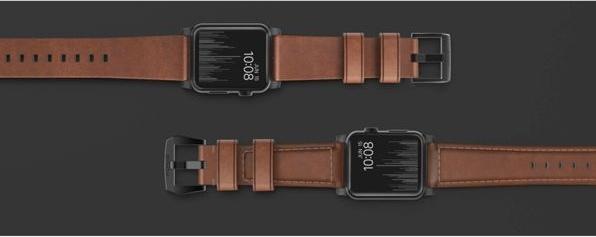 Image du produit Nomad Sangle de connexion moderne (44 mm, Cuir, Acier inoxydable, Apple Watch Series 4, Apple Watch Series 5, Apple Watch Series 6, Apple Watch SE)