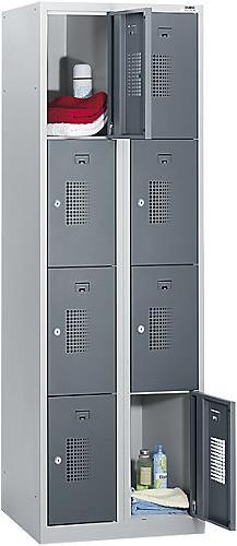 Image du produit eurokraft basic Armoire à casier avec serrure à cylindre (80 cm, 180 cm)