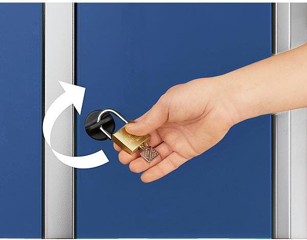 Actual product image eurokraft pro Multipurpose and wardrobe cabinet (80 cm, 180 cm)