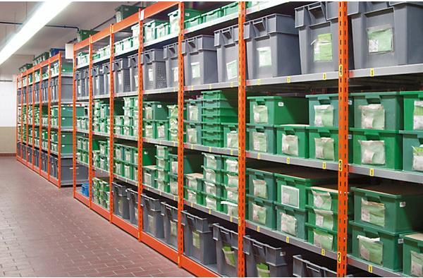 Produktbild kaiserkraft Stabil-Steckregal, doppelseitig