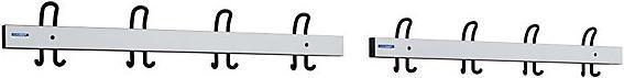 Actual product image eurokraft pro Coat rail with double hooks