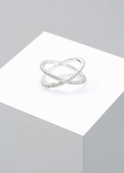 Immagine prodotto Elli X-Form mit Zirkonia Kristallen (58, 925 Argento)