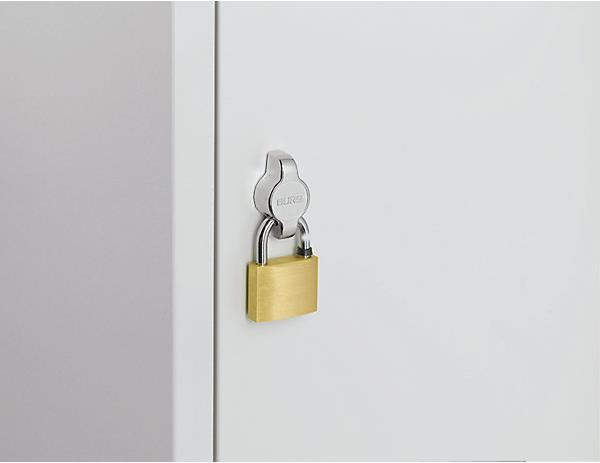 Produktbild eurokraft basic Garderobenschrank (60 cm, 180 cm)