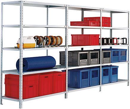 Actual product image eurokraft pro Storage screw rack, galvanized, medium weight