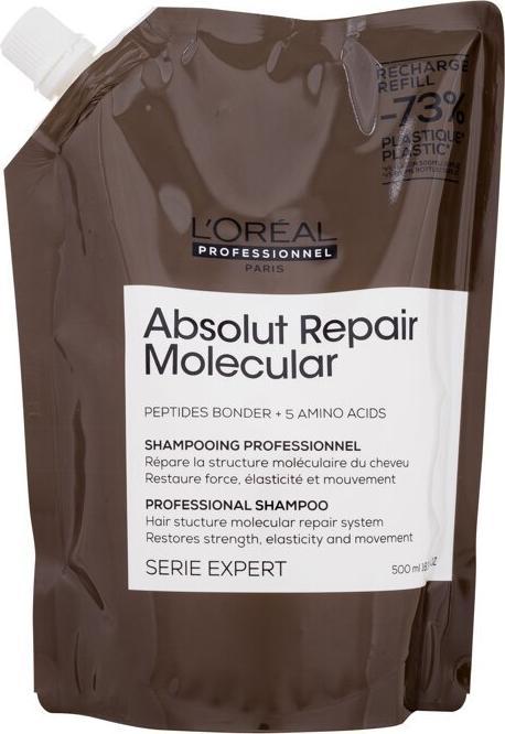 Actual product image L'Oréal Professionnel Series Expert Absolute Repair Molecular Refill (500 ml, Liquid shampoo)