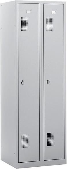 eurokraft basic Garderobenschrank (60 cm, 180 cm)
