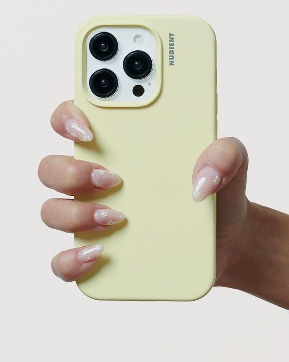 Image du produit Nudient Coque arrière de l'iPhone 15 Pro Max jaune pâle (Apple iPhone 15 Pro Max)