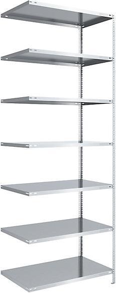 Actual product image eurokraft pro Bolted shelving, light construction, galvanized