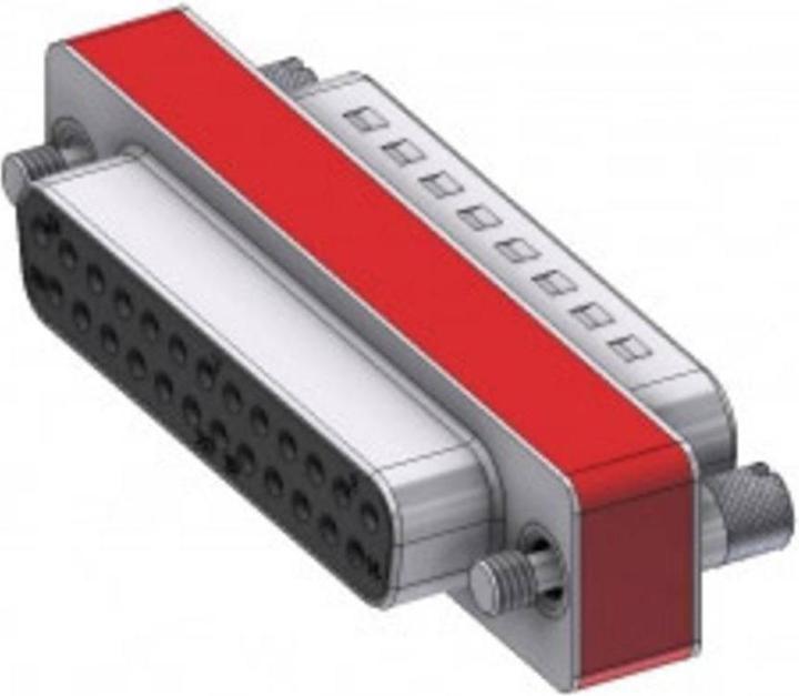 Produktbild Deltron Connectors D-SUB Adapter D-SUB-Stecker 25pol. - D-SUB-Buchse 25pol. 1