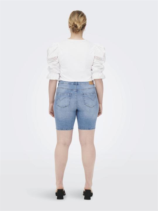 Actual product image Only Curvy CARLaola Reg Destroyed Jean Shorts (52)