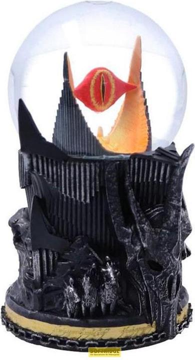 Actual product image Nemesis Now Lord of the Rings Sauron Snow Globe 18cm